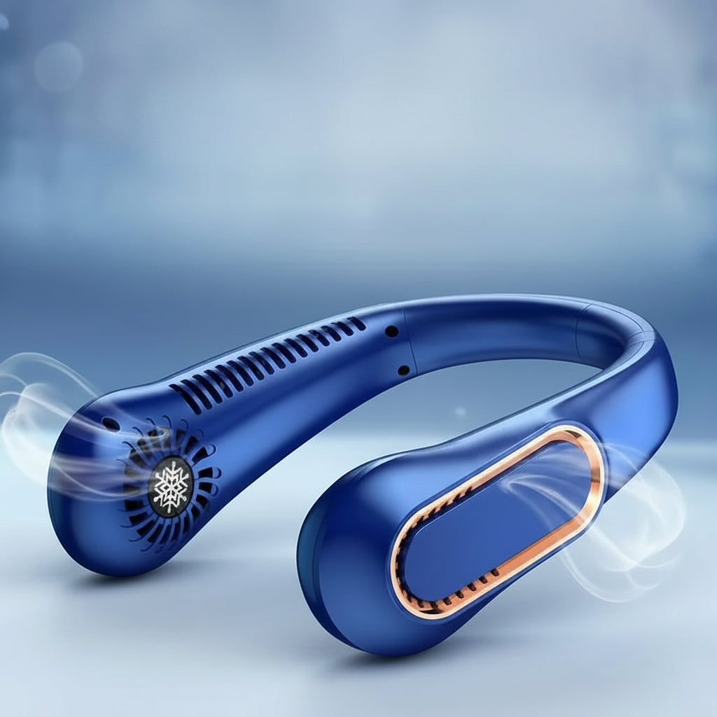 GEAMIO Neck Fan H8 – Bladeless Hands-Free Personal Cooler